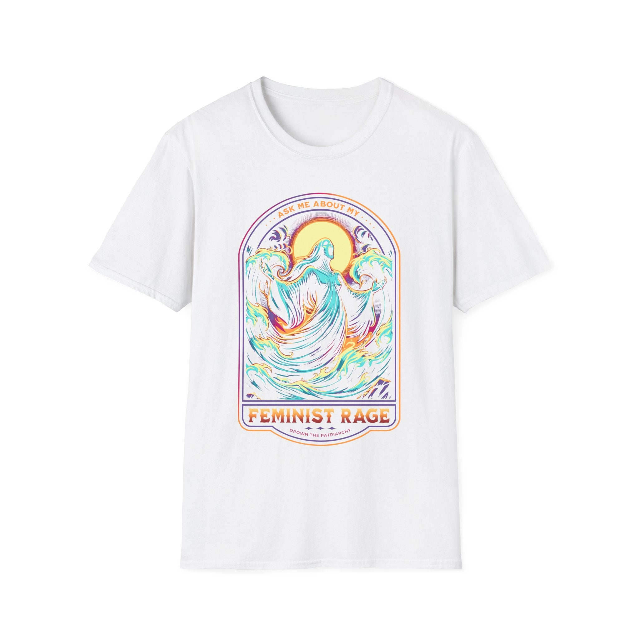 Ask Me About My Feminist Rage Horror T-Shirt