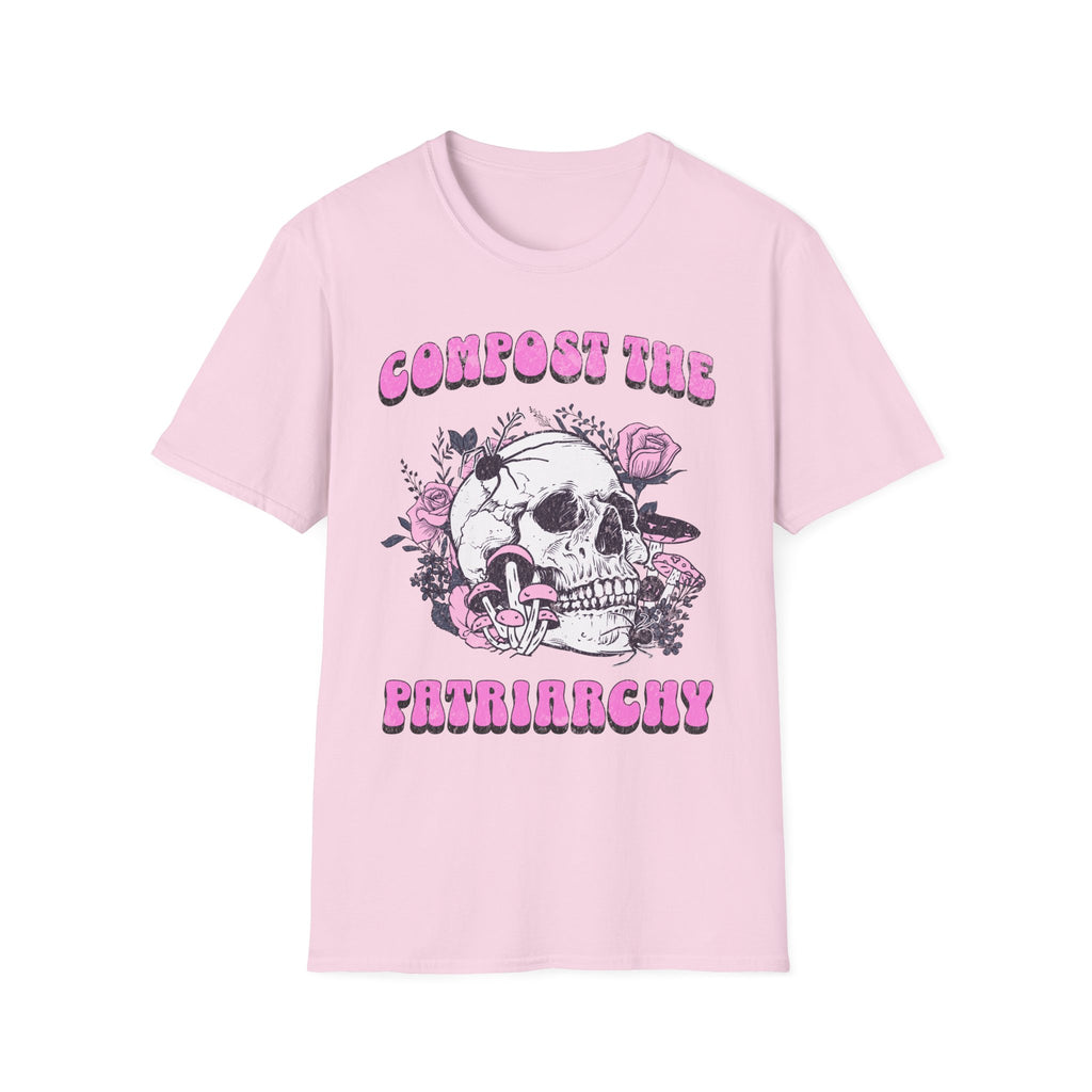 Compost the Patriarchy Skull T-Shirt
