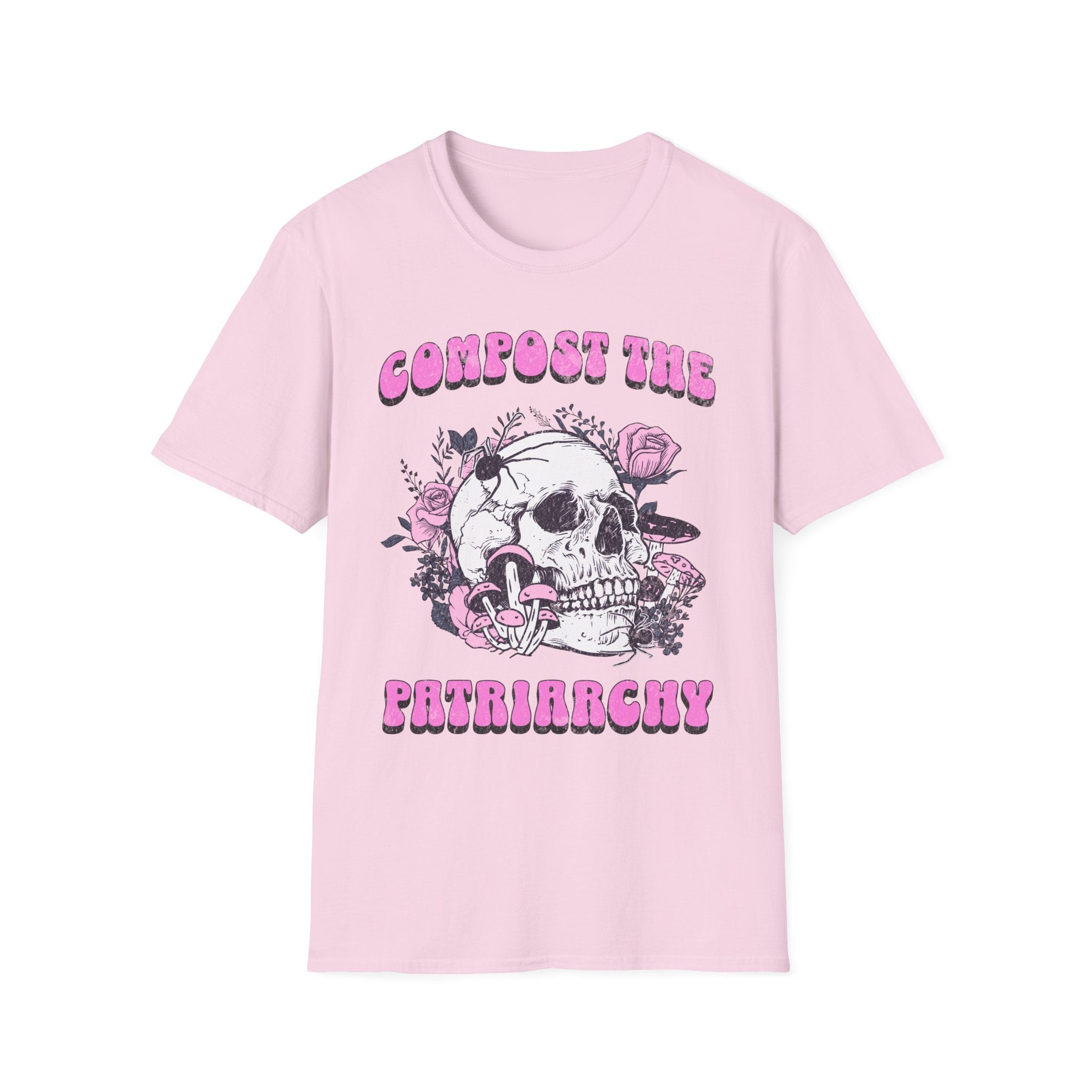 Compost the Patriarchy Skull T-Shirt