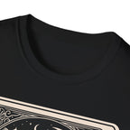 Childless Cat Lady Tarot Vintage Moon T-Shirt