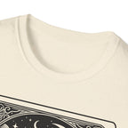 Childless Cat Lady Tarot Vintage Moon T-Shirt