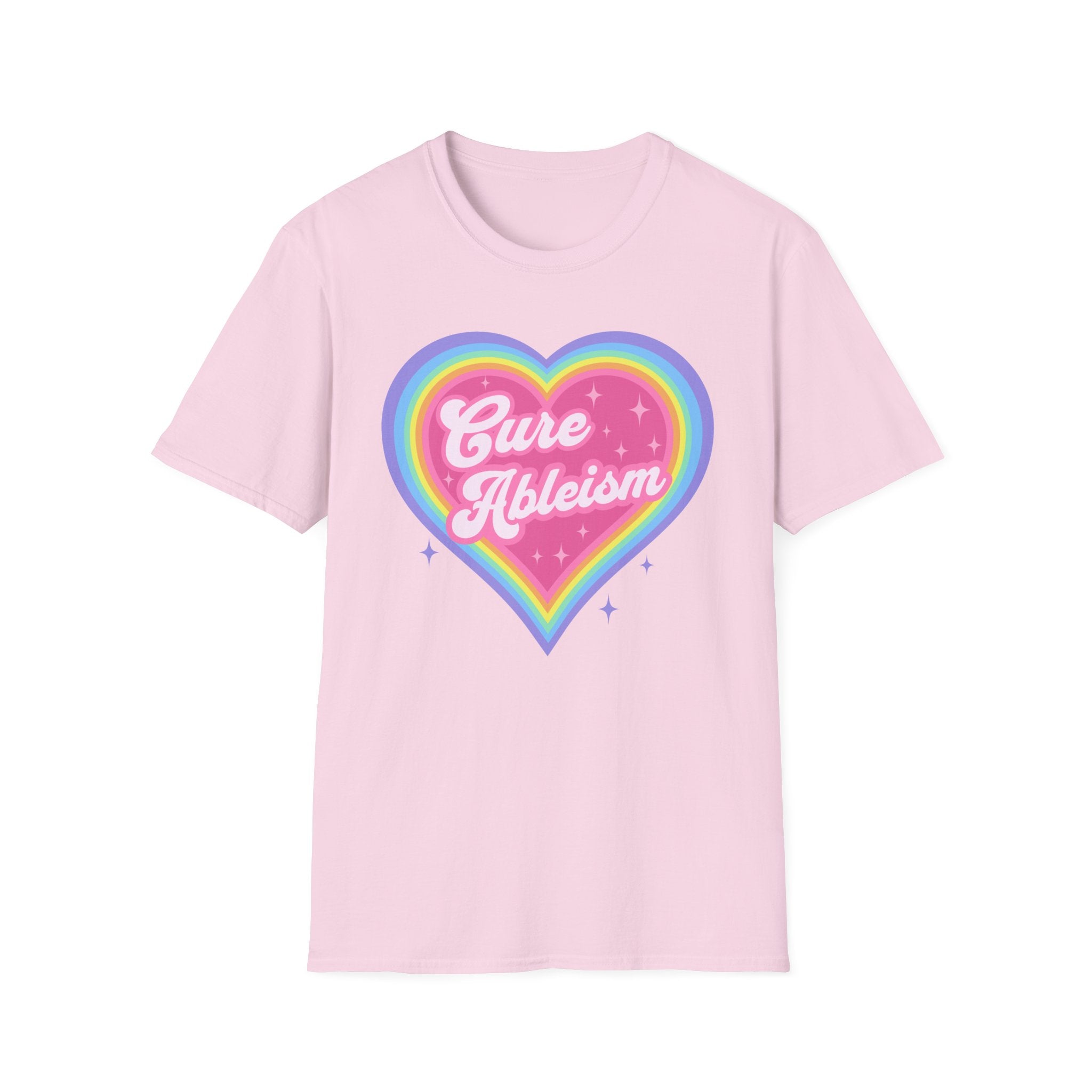 Cure Ableism Heart T-Shirt
