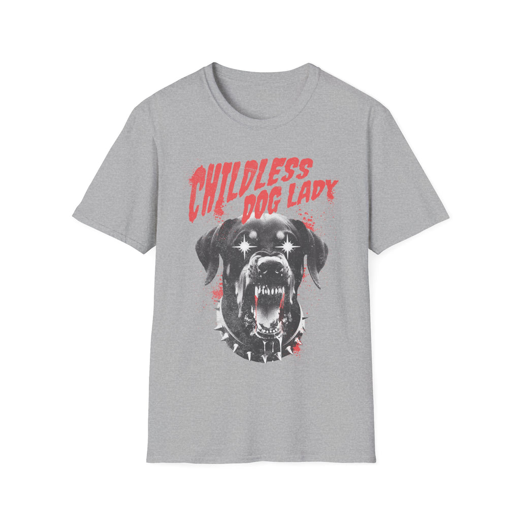 Childless Dog Lady Punk T-Shirt