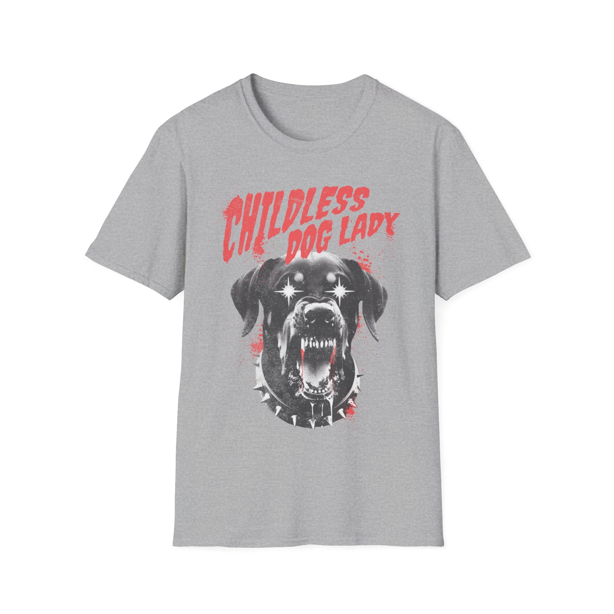 Childless Dog Lady Punk T-Shirt