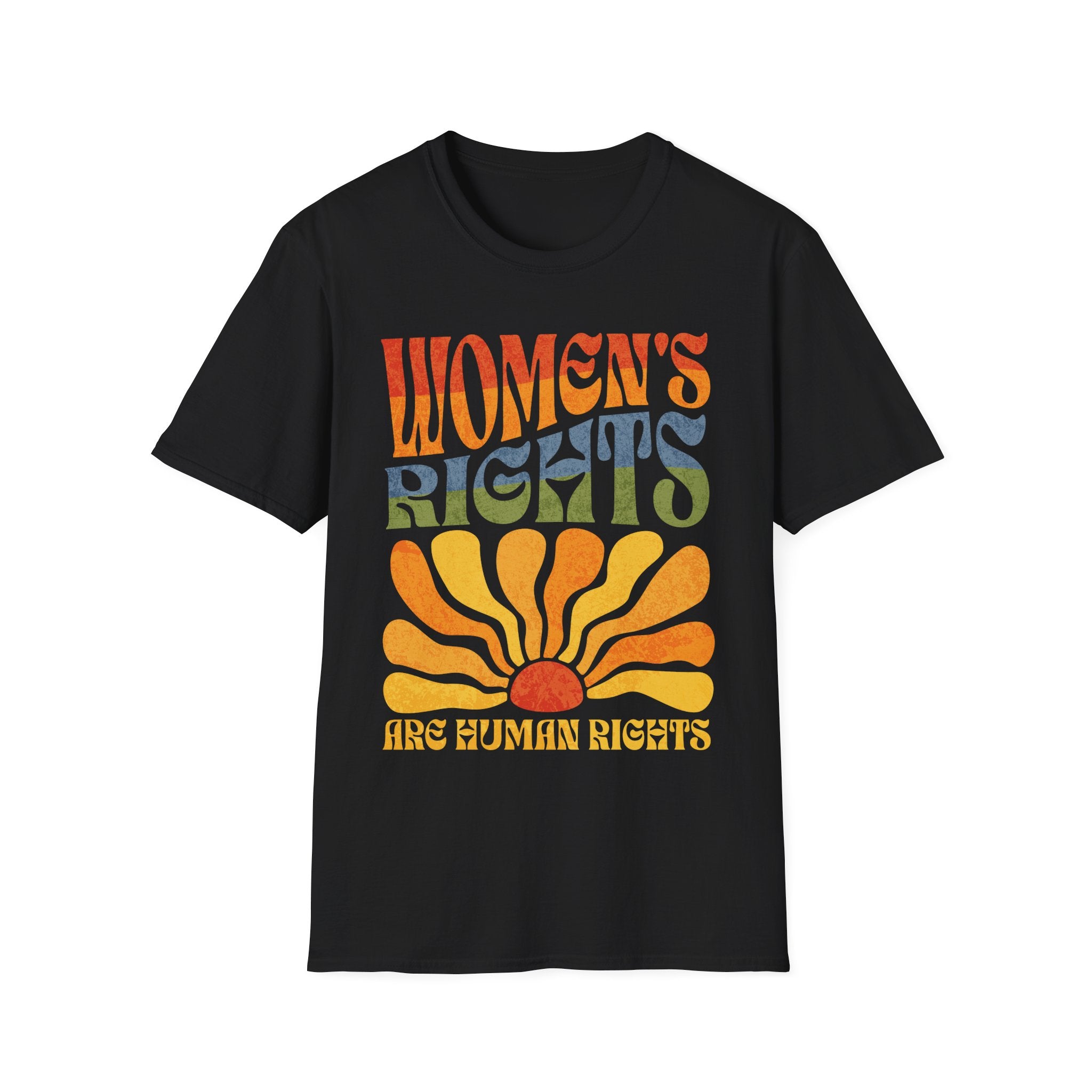 Women's Rights Boho Rainbow T-Shirt