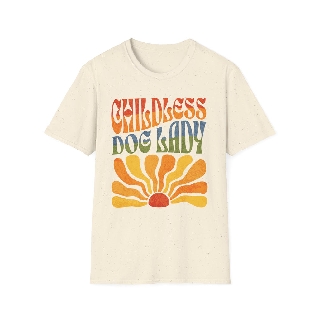 Childless Dog Lady Boho T-Shirt