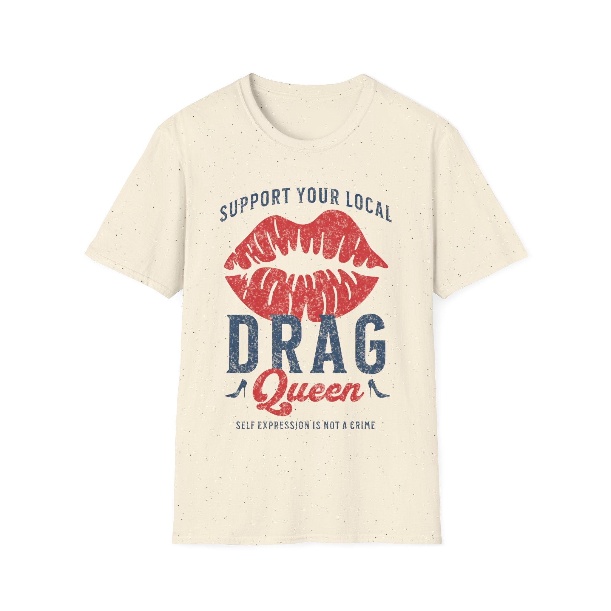 Support Your Local Drag Queen Lips T-Shirt