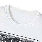 Childless Cat Lady Tarot Vintage Moon T-Shirt