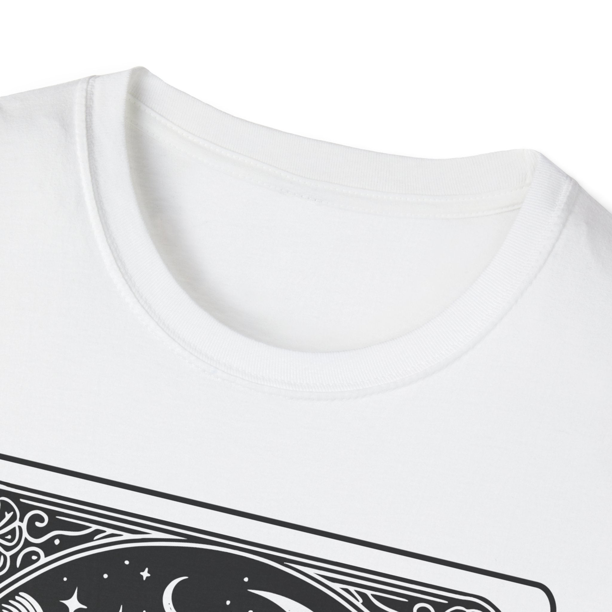 Childless Cat Lady Tarot Vintage Moon T-Shirt