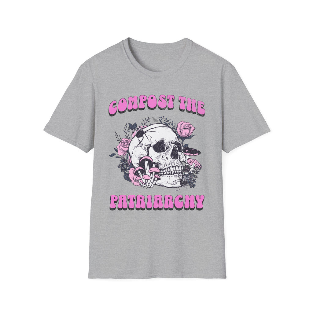 Compost the Patriarchy Skull T-Shirt