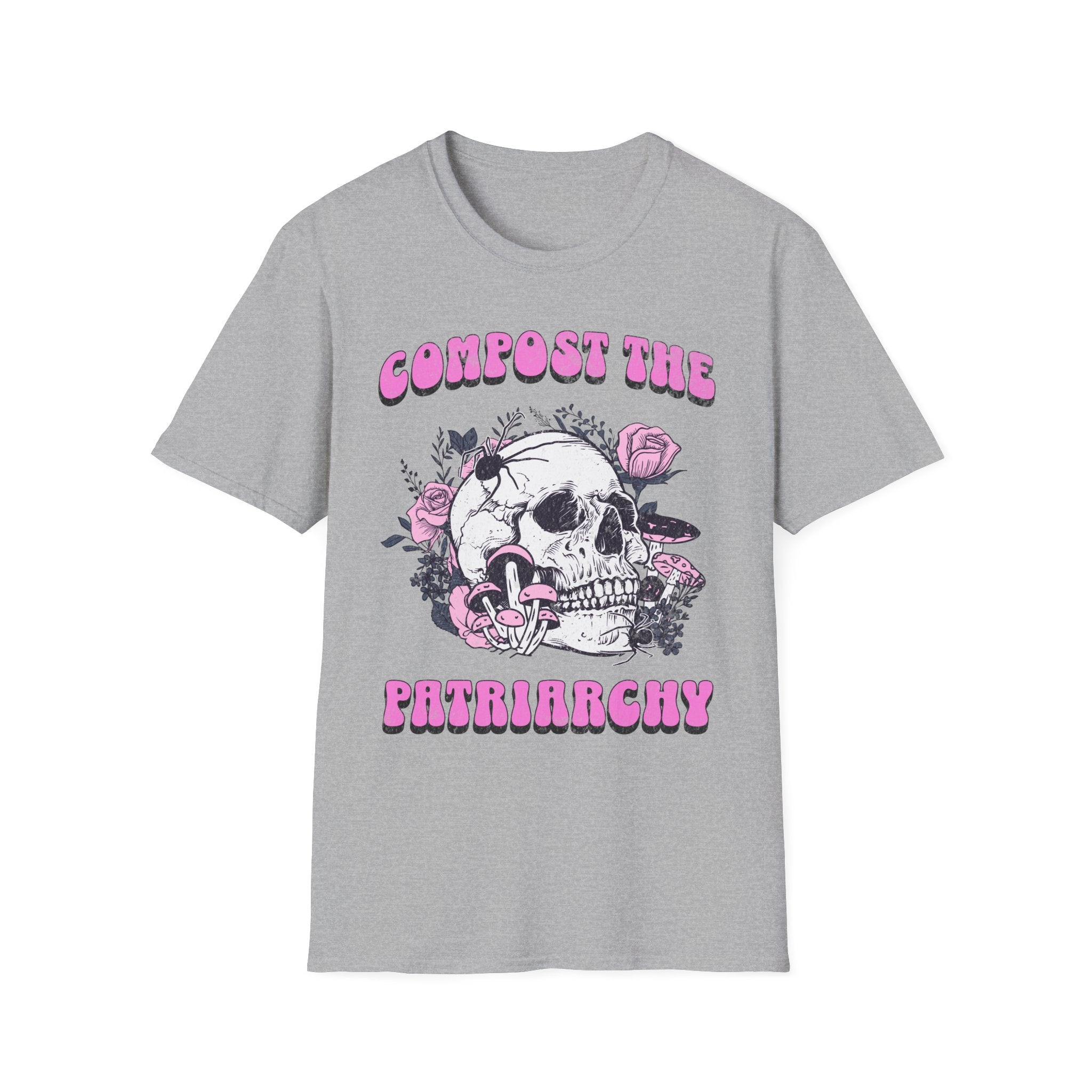 Compost the Patriarchy Skull T-Shirt