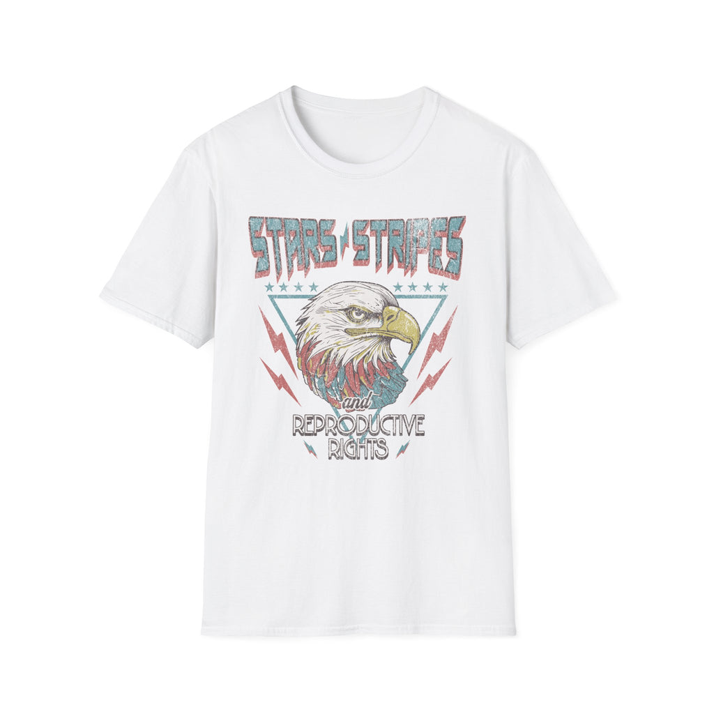 Stars Stripes Reproductive Rights Eagle T-Shirt