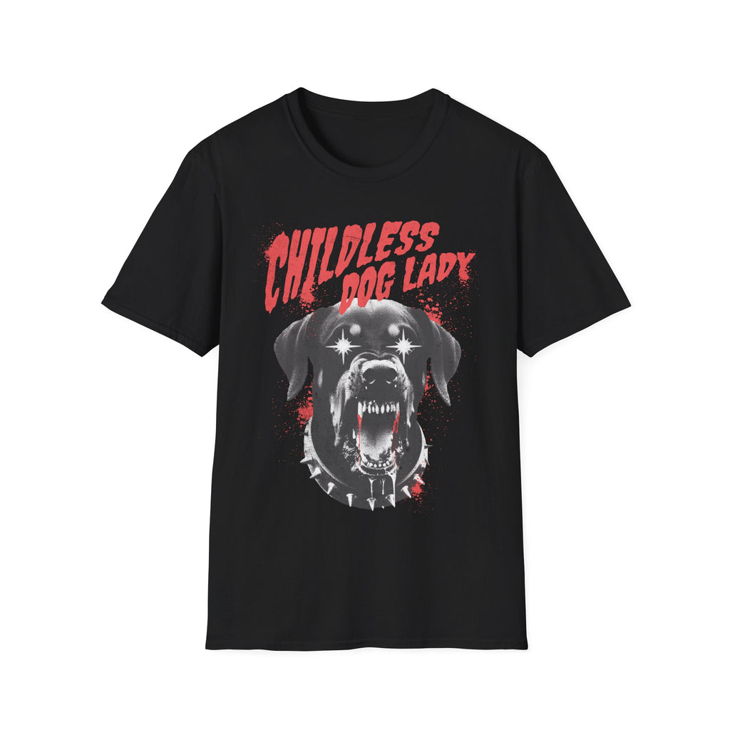 Childless Dog Lady Punk T-Shirt