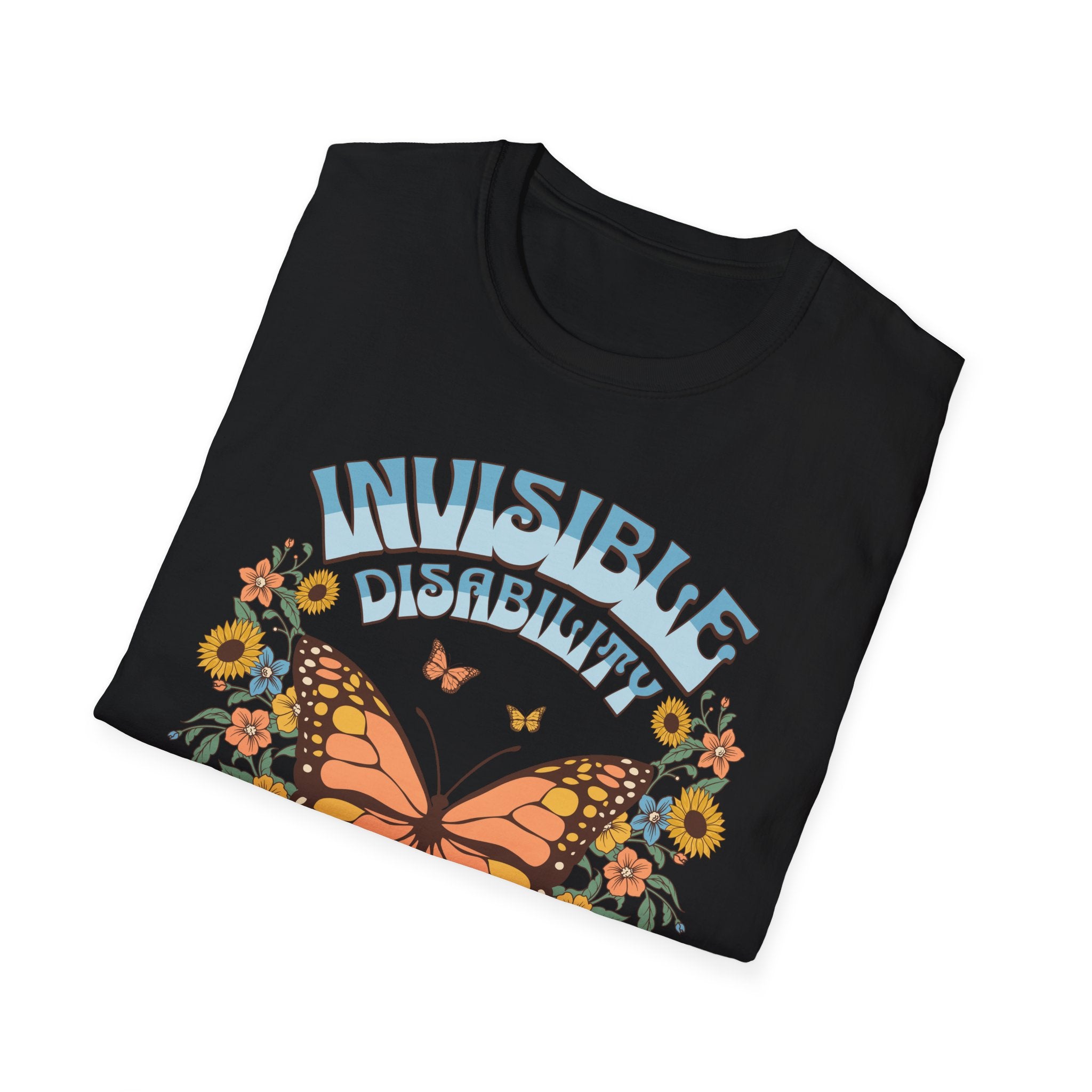 Invisible Disability Club Butterfly T-Shirt