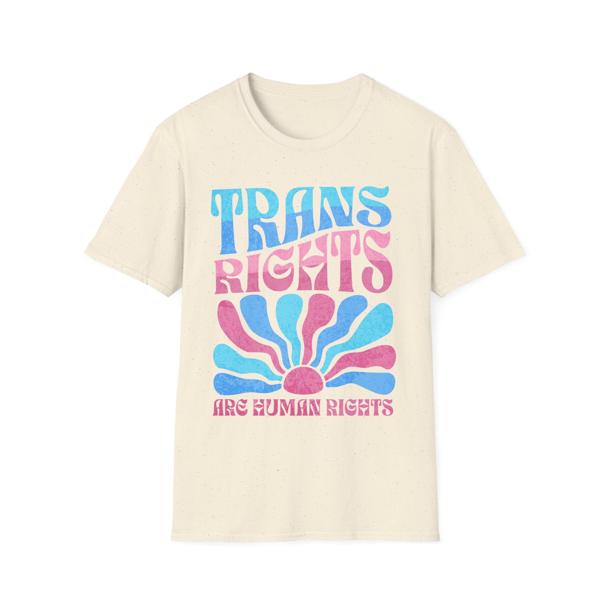 Trans Rights Human Rights Boho T-Shirt