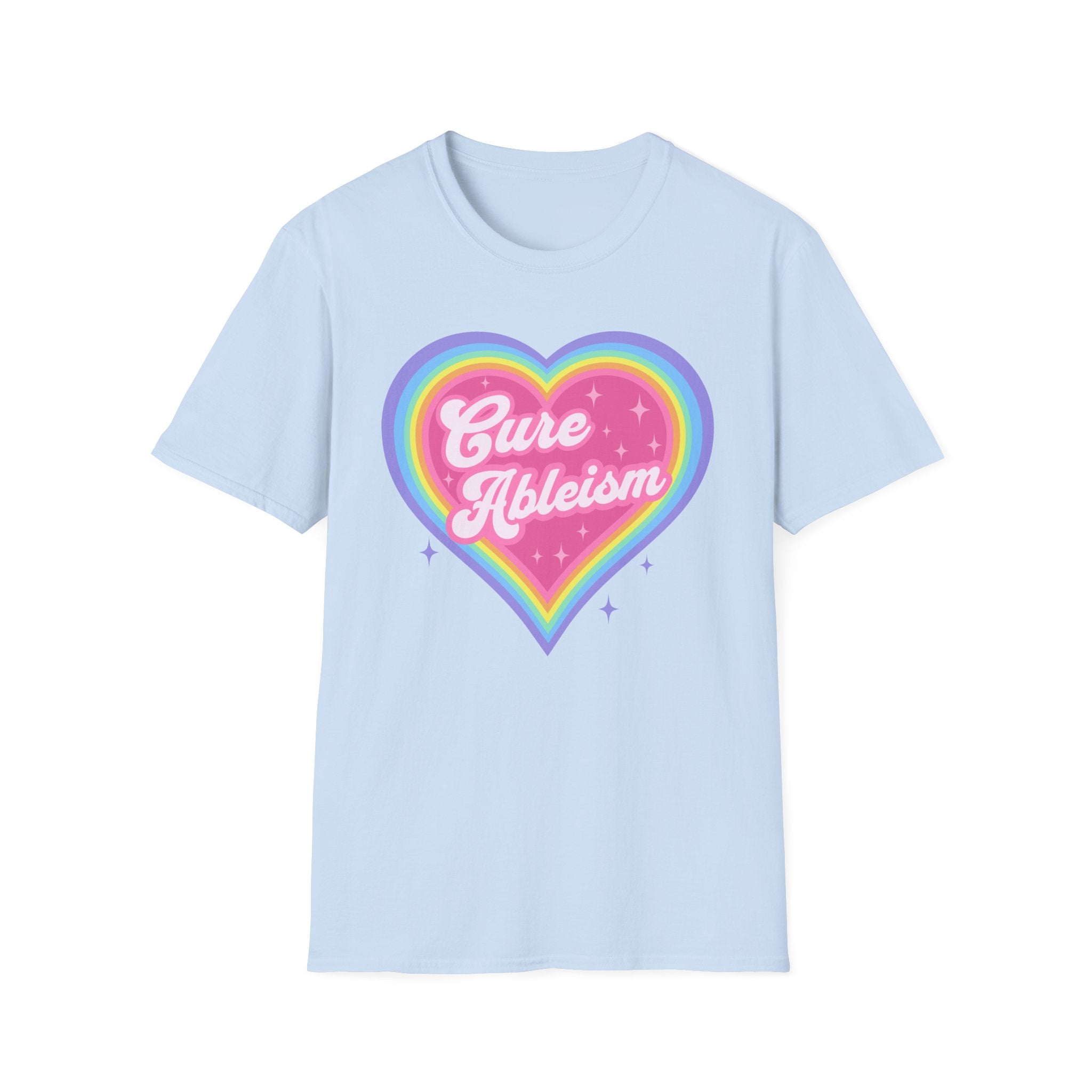 Cure Ableism Heart T-Shirt