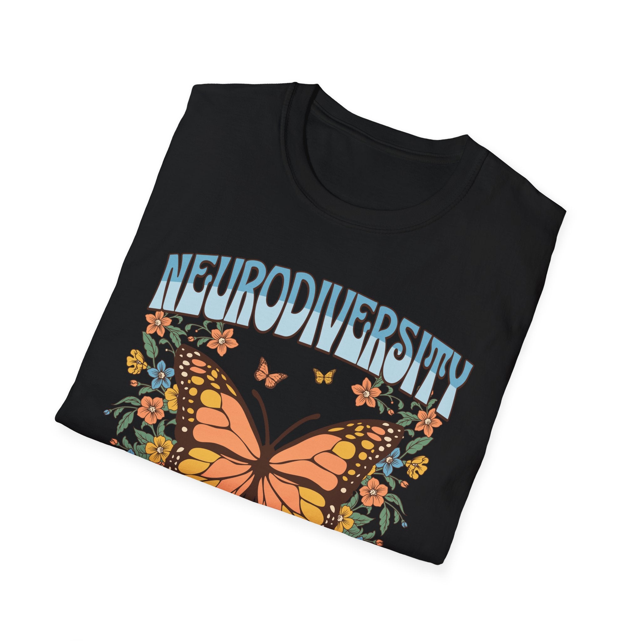 Neurodiversity is Beautiful Butterfly T-Shirt