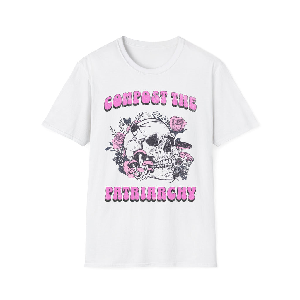 Compost the Patriarchy Skull T-Shirt