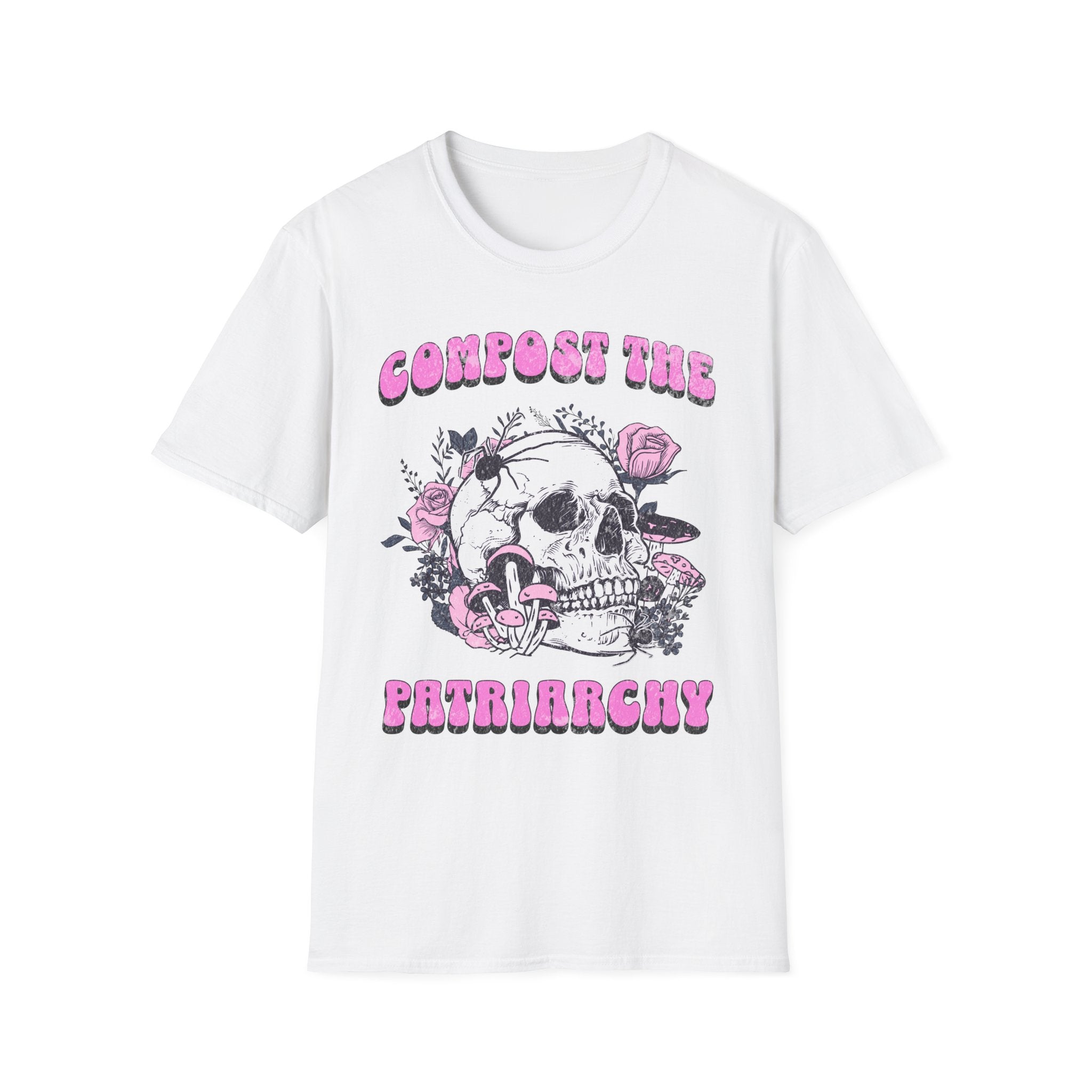 Compost the Patriarchy Skull T-Shirt