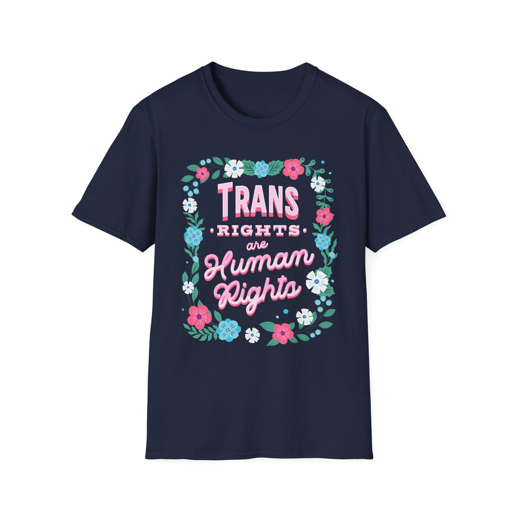 Trans Rights Floral T-Shirt