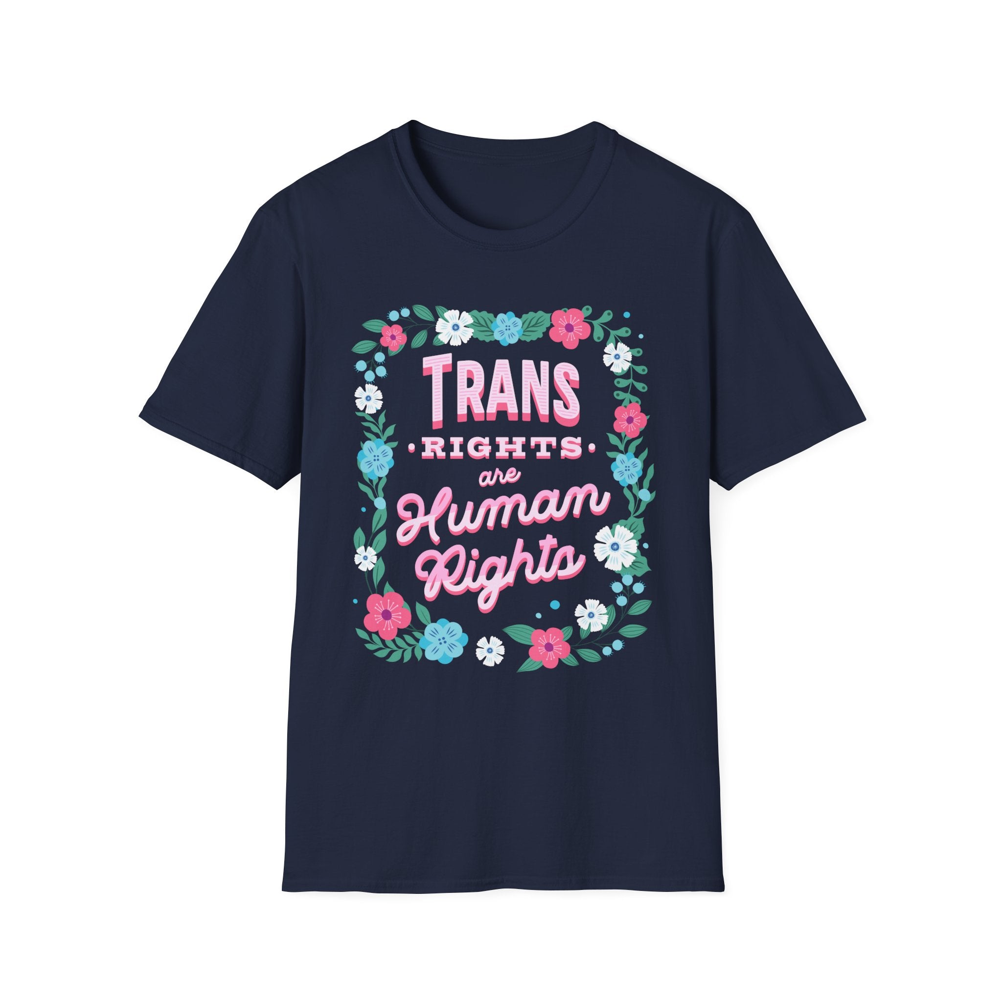 Trans Rights Floral T-Shirt