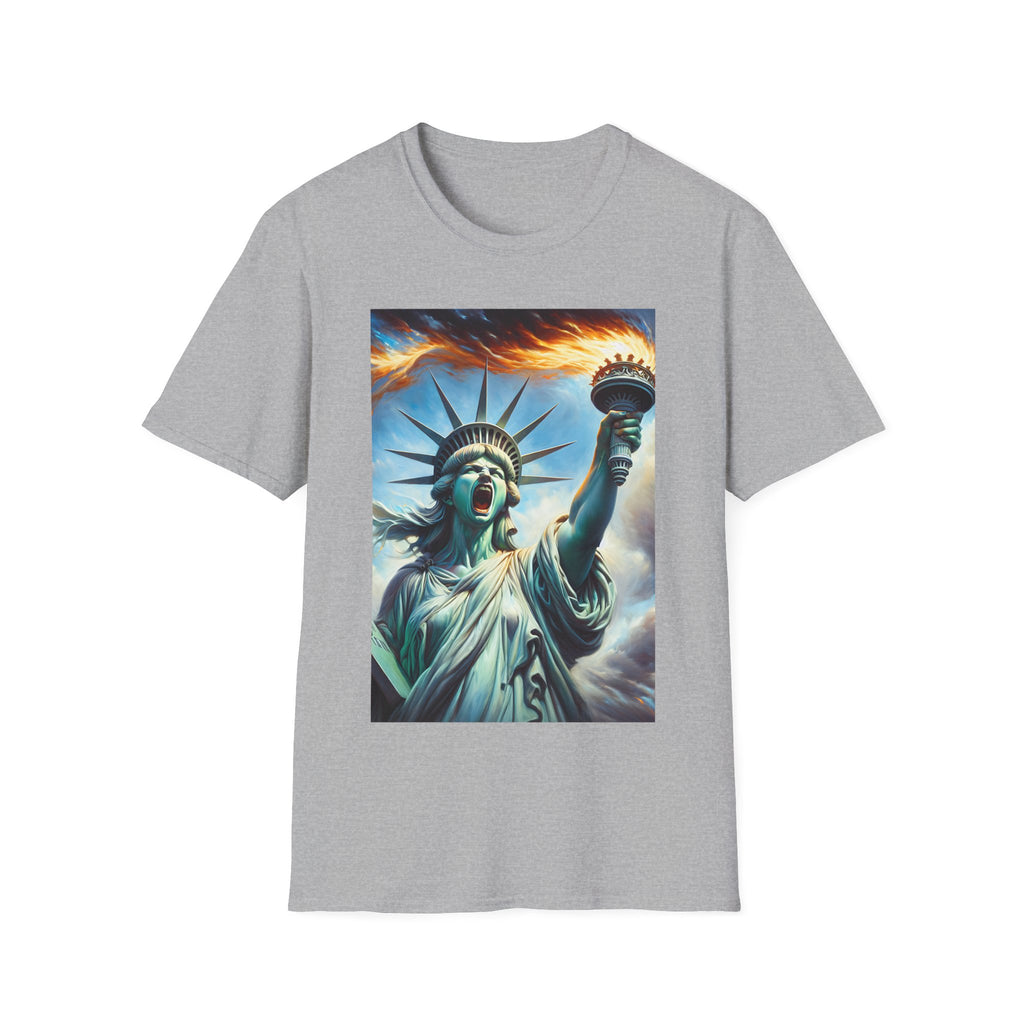 Screaming Statue of Liberty T-Shirt
