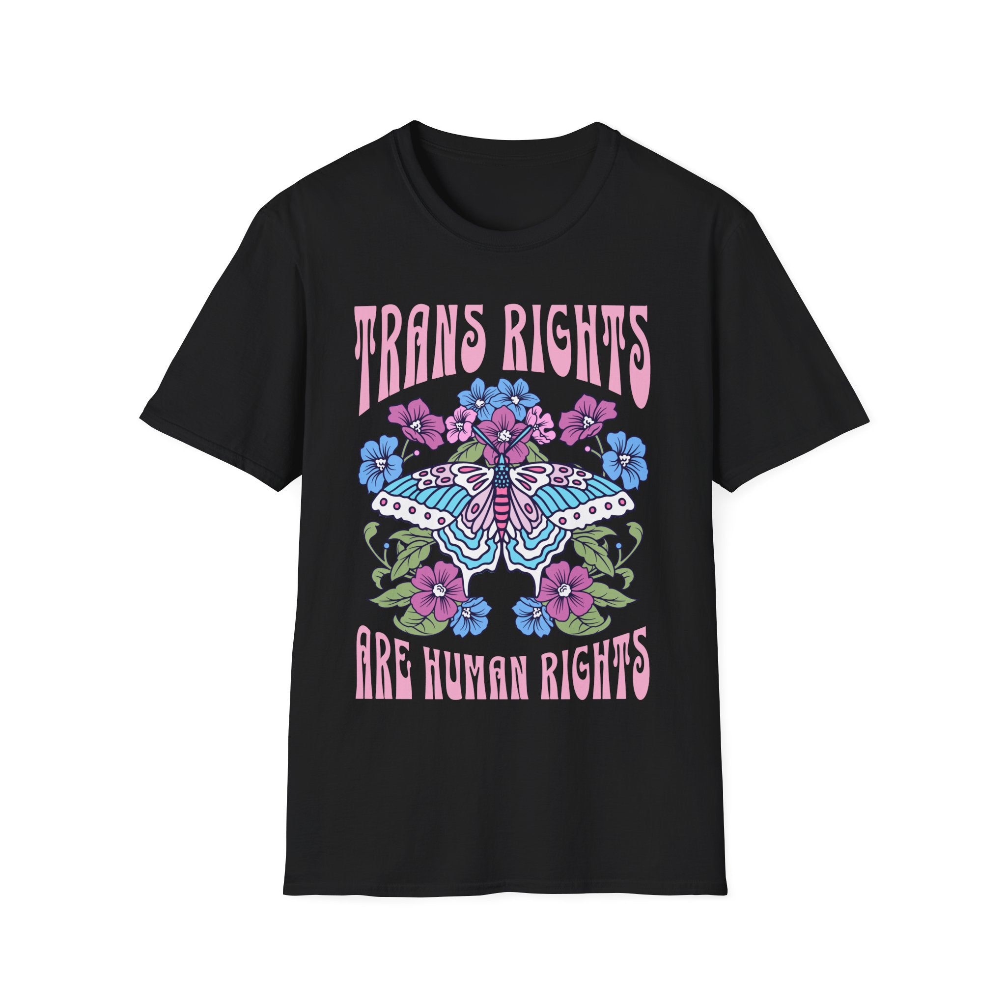 Trans Rights Butterfly T-Shirt