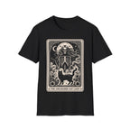 Childless Cat Lady Tarot Skeleton T-Shirt