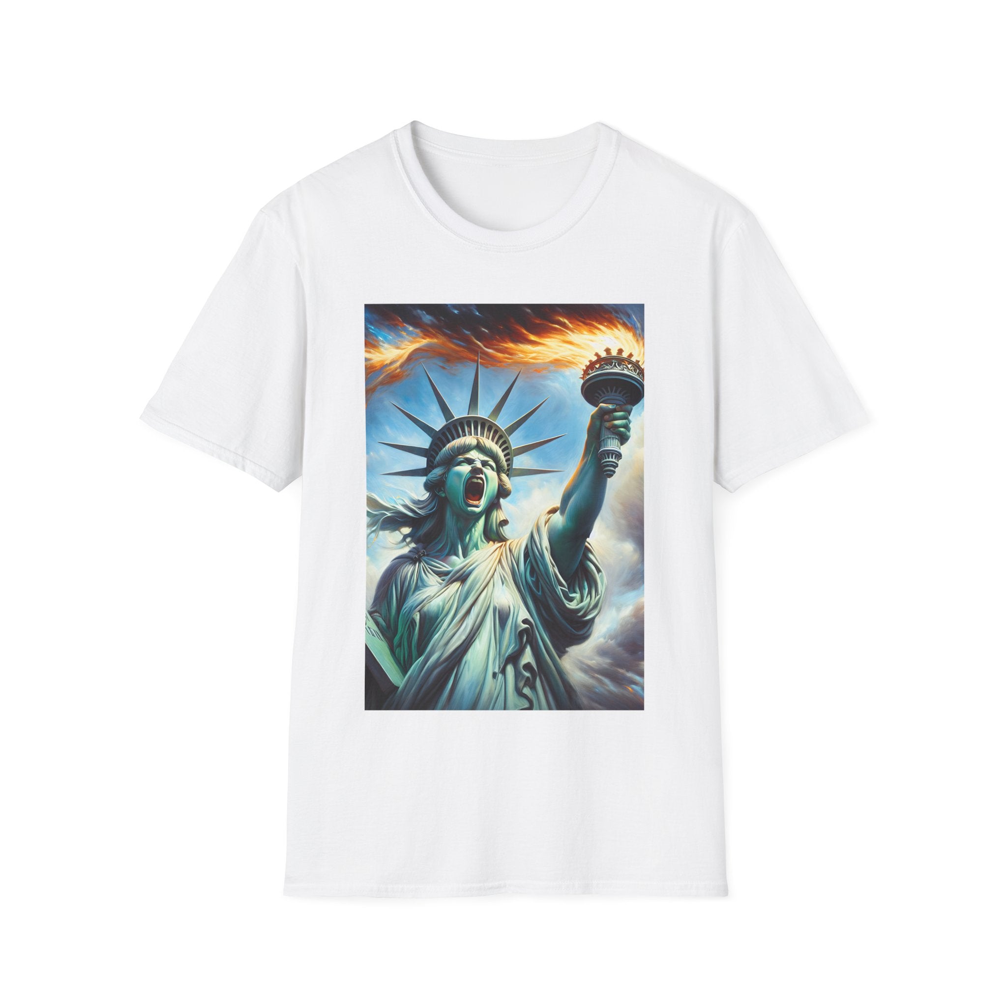 Screaming Statue of Liberty T-Shirt