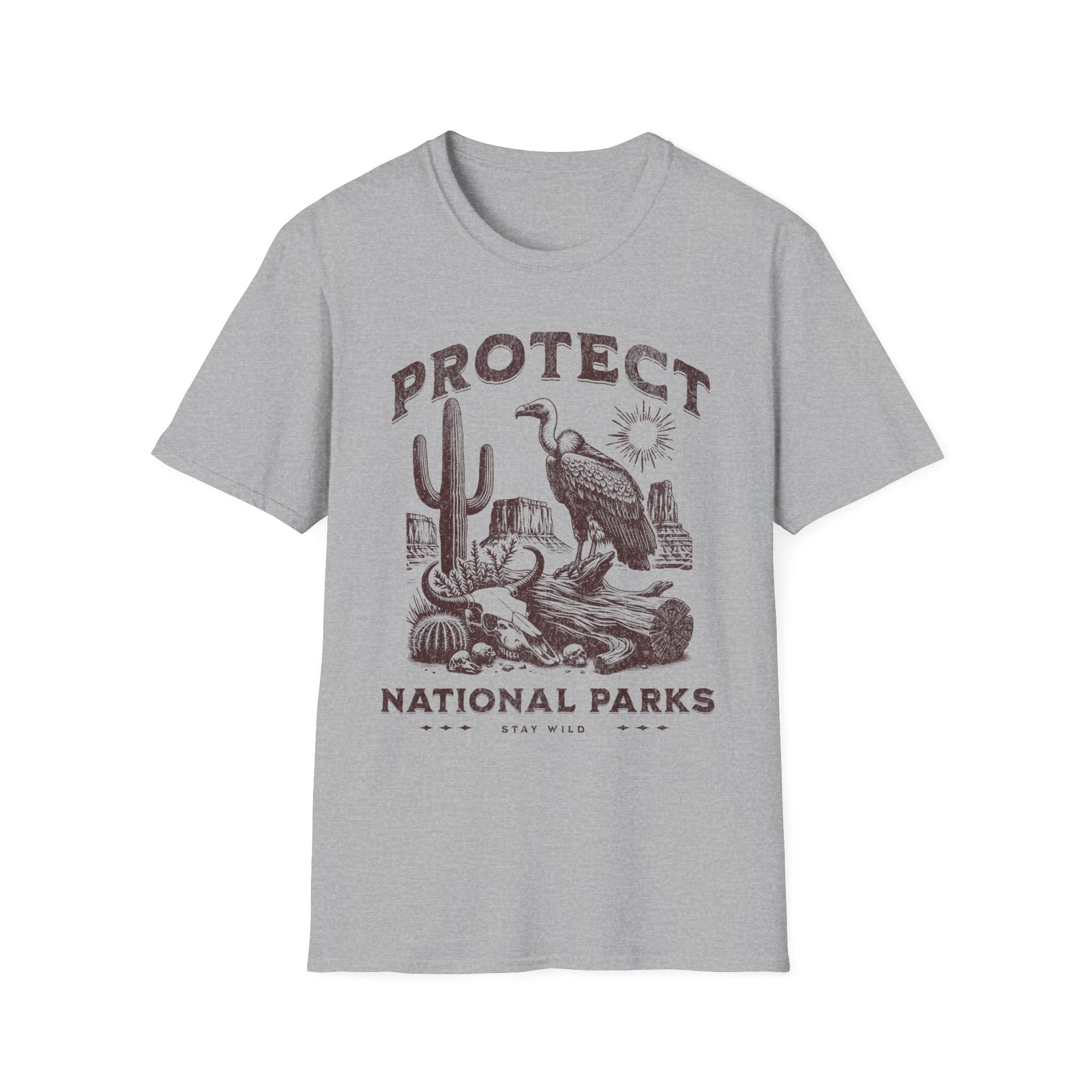 Protect National Parks Vulture T-Shirt
