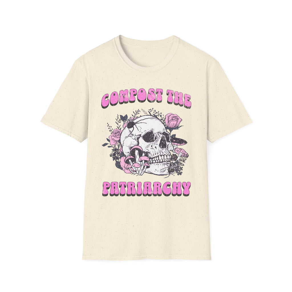 Compost the Patriarchy Skull T-Shirt