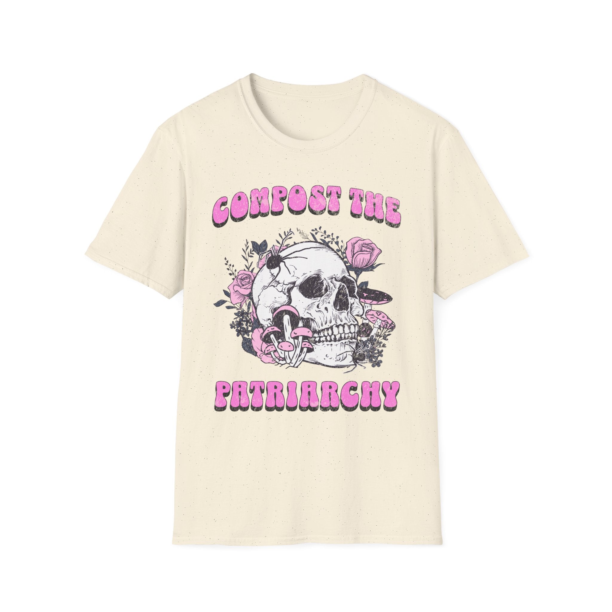 Compost the Patriarchy Skull T-Shirt