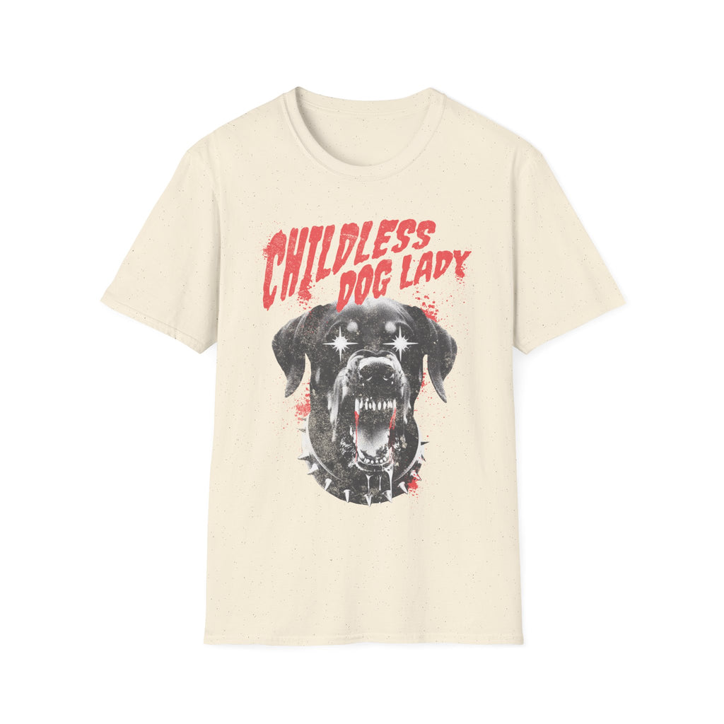 Childless Dog Lady Punk T-Shirt