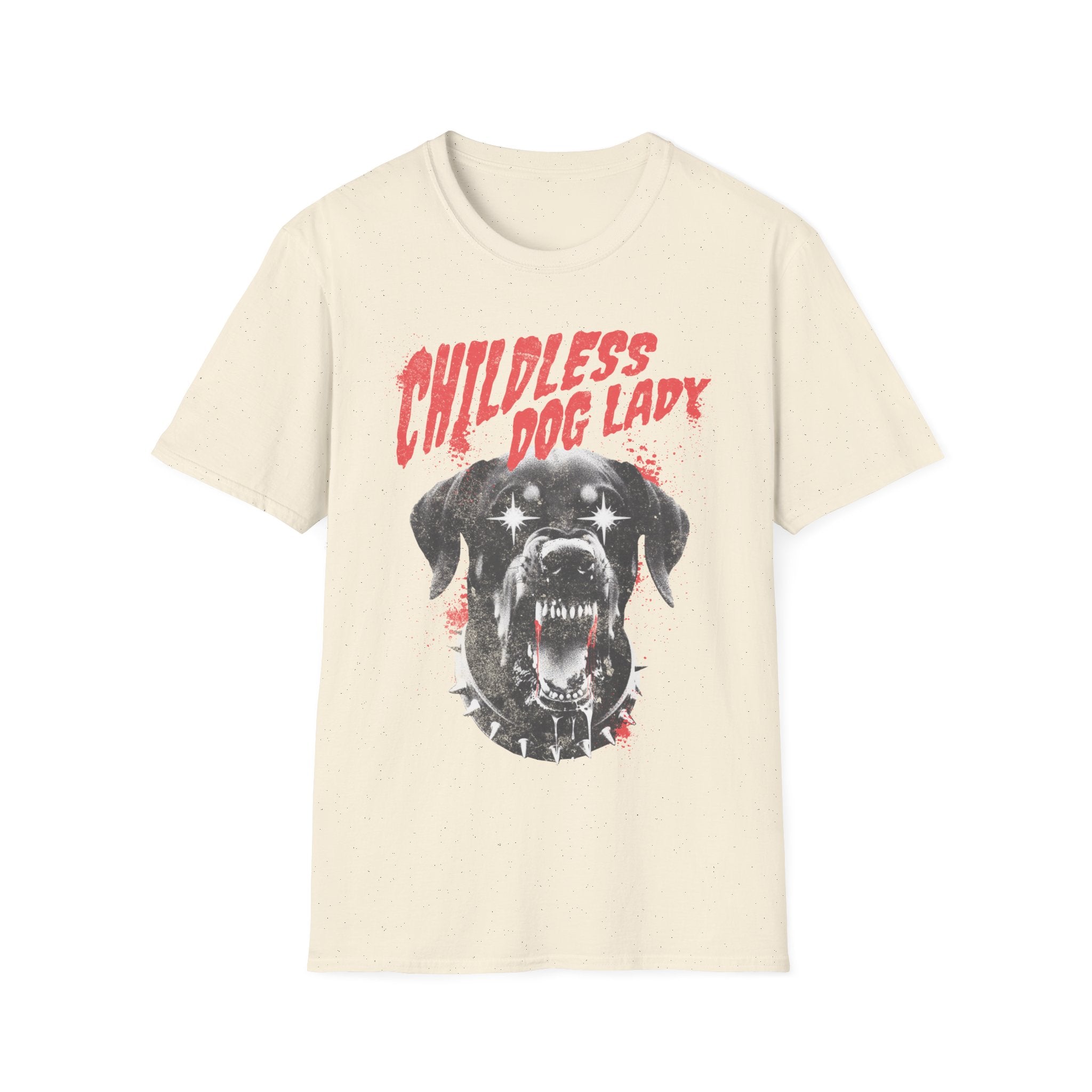 Childless Dog Lady Punk T-Shirt