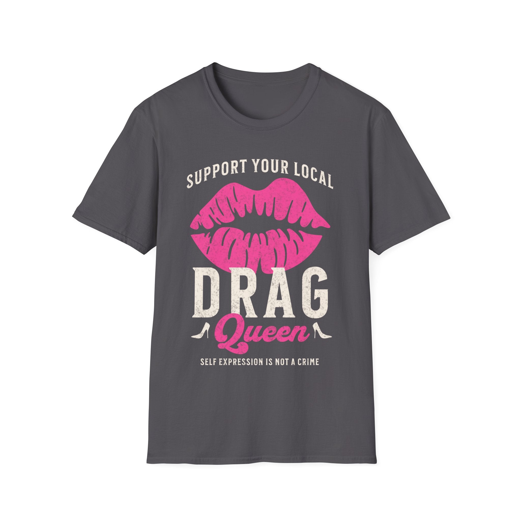 Support Your Local Drag Queen Lips T-Shirt
