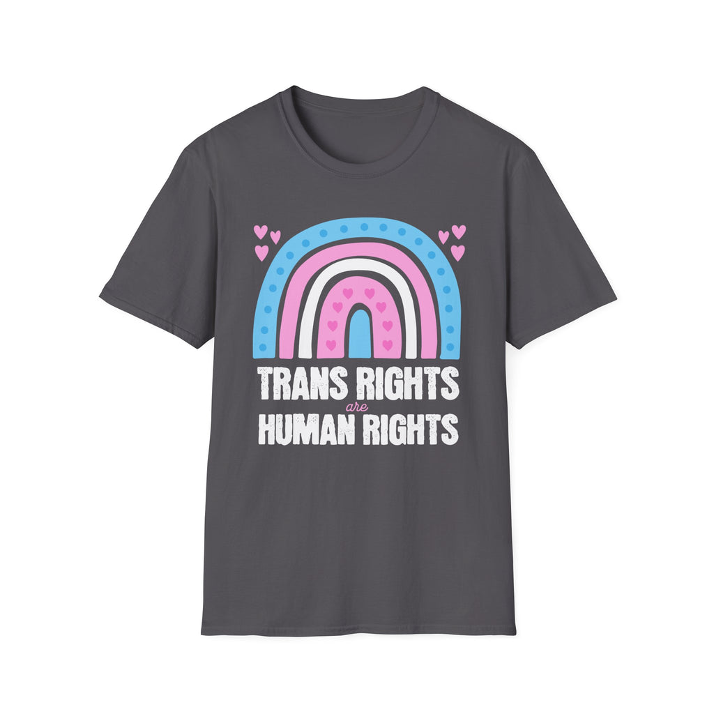 Trans Rights Human Rights Rainbow T-Shirt