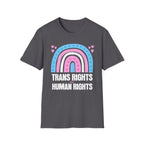 Trans Rights Human Rights Rainbow T-Shirt