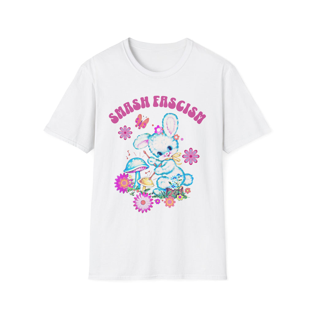 Smash Fascism Bunny T-Shirt
