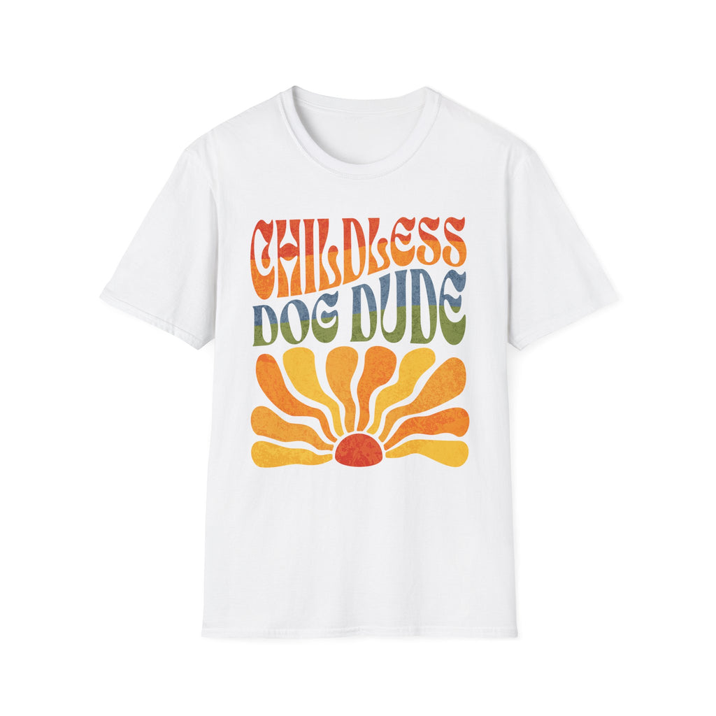 Childless Dog Dude Boho T-Shirt