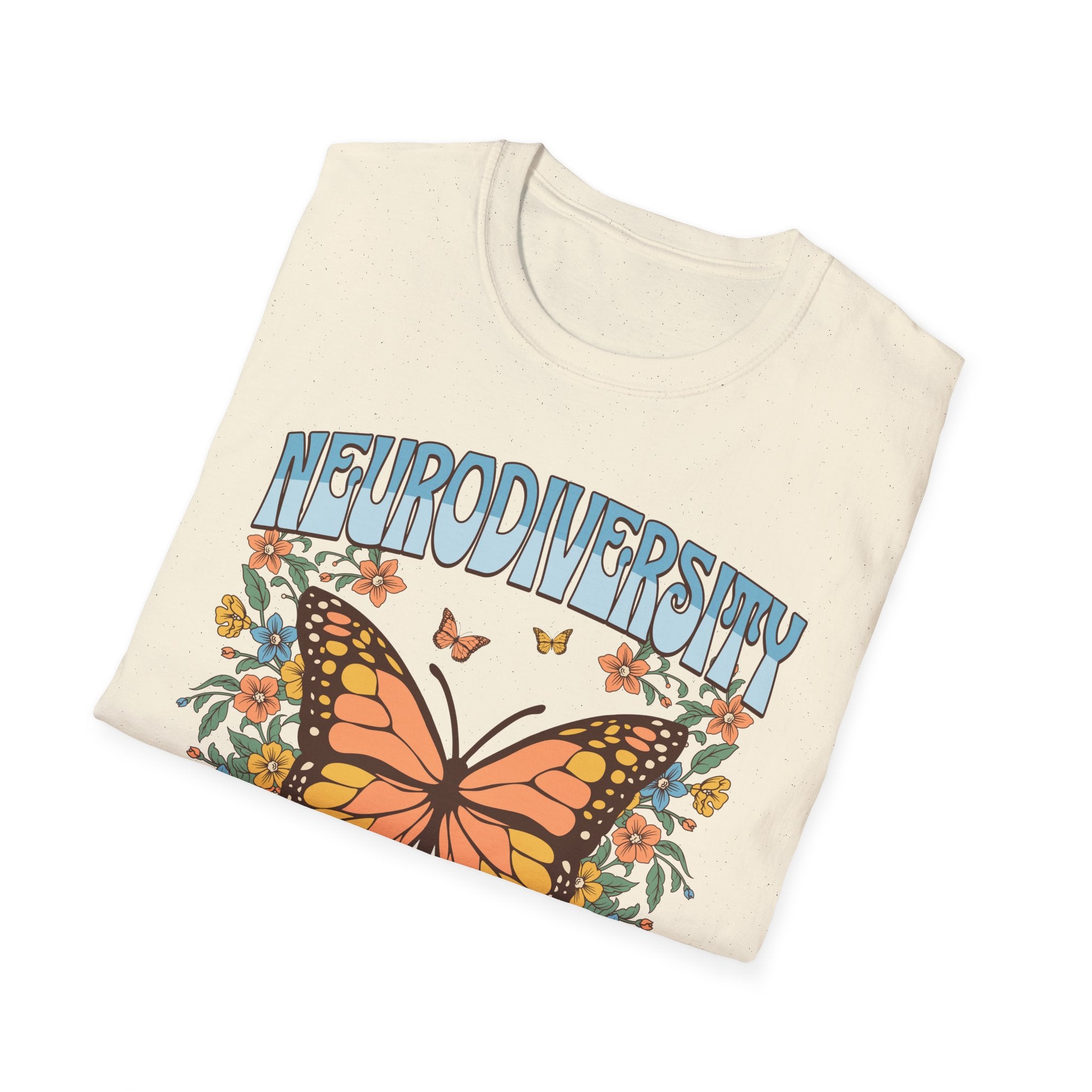 Neurodiversity is Beautiful Butterfly T-Shirt