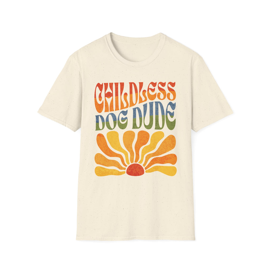 Childless Dog Dude Boho T-Shirt