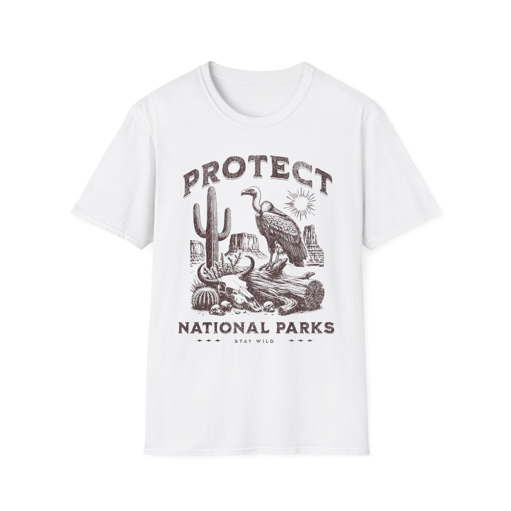 Protect National Parks Vulture T-Shirt