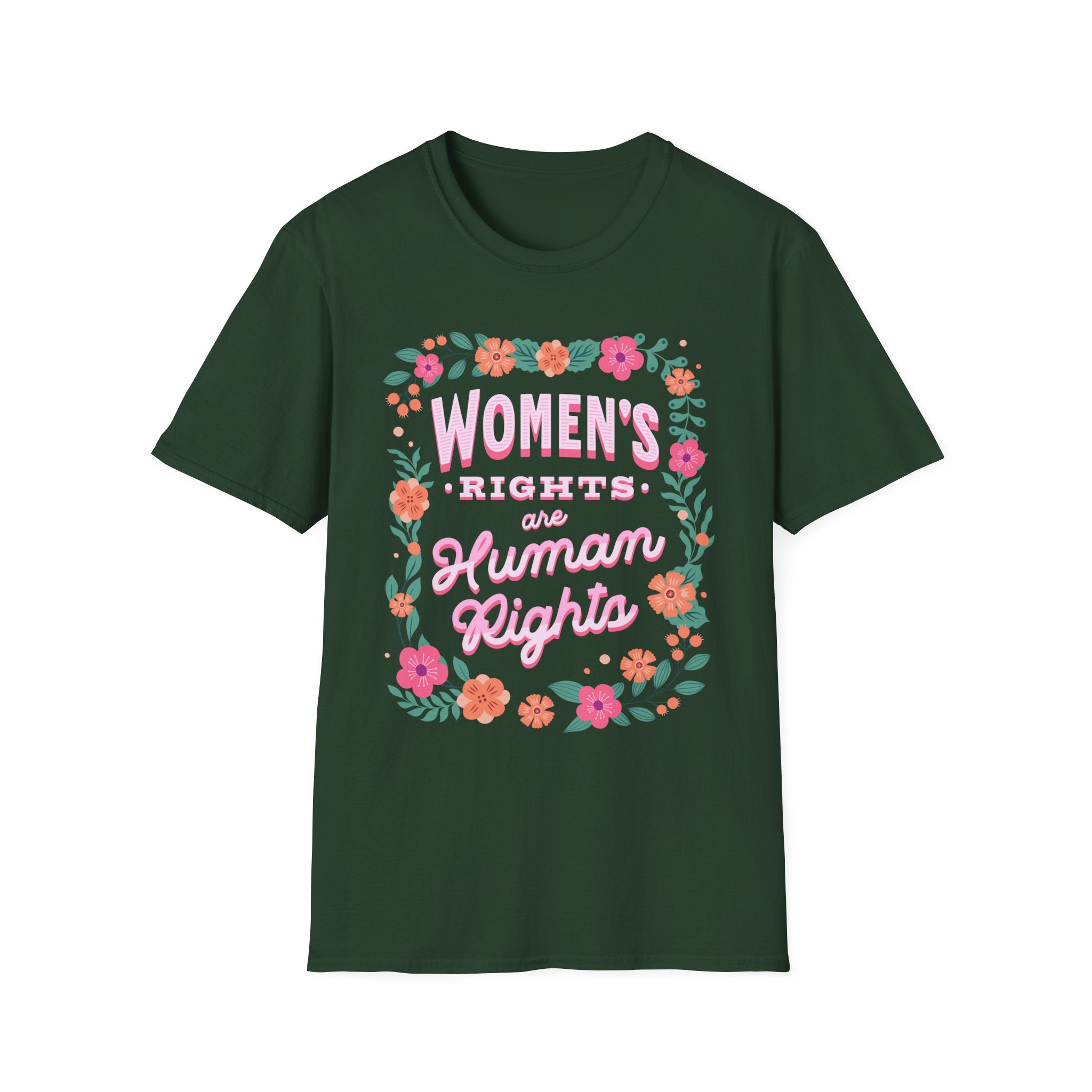 Women's Rights Floral T-Shirt