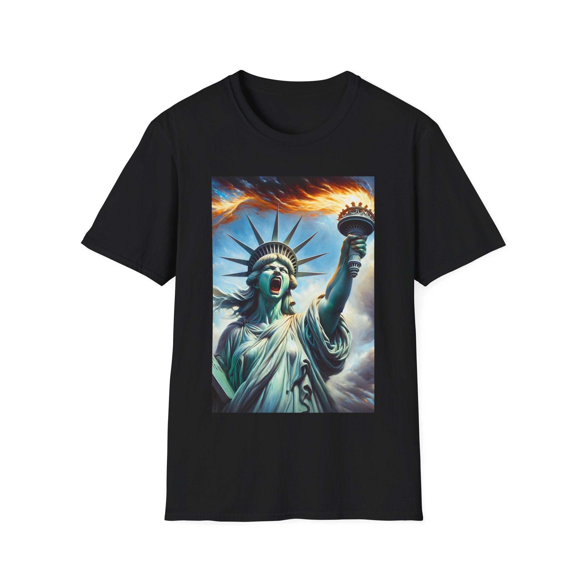 Screaming Statue of Liberty T-Shirt