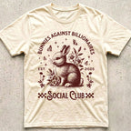 Bunnies Against Billionaires Social T-Shirt