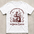 Bunnies Against Billionaires Social T-Shirt