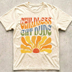 Childless Cat Dude Boho T-Shirt