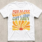 Childless Cat Lady Boho T-Shirt