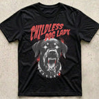 Childless Dog Lady Punk T-Shirt
