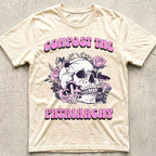 Compost the Patriarchy Skull T-Shirt